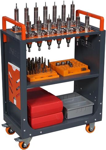 عربات خدمة منظمات أدوات CNC، عربة نقل حامل أدوات CNC متعددة الوظائف مع عجلات، محطة حامل أدوات CNC لمرآب مصنع المخزن in Kuwait