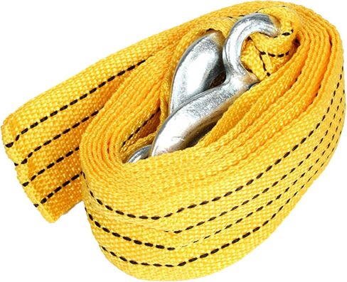Tow Rope Duty 3 Ton Truck Trailer Car Emergency Automobile Equipment 3 Meter Made of High Strength Stainless Steel and Nylon Suitable for Various Portable Use in Kuwait