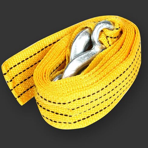 Tow Rope Duty 3 Ton Truck Trailer Car Emergency Automobile Equipment 3 Meter Made of High Strength Stainless Steel and Nylon Suitable for Various Portable Use in Kuwait