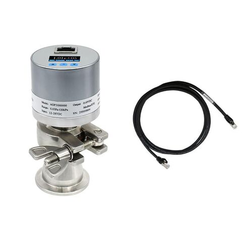 AGP3 سلسلة MEMS العرض الرقمي المقاوم Pirani مقياس التخلخل RS485 الإخراج الرقمي والإخراج التناظري 0-10 فولت in Kuwait
