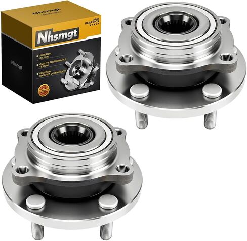 513219 Front Wheel Bearing Hub Compatible with 2004-08 2010-2011 Endeavor, 2006-2012 Eclipse, 2009 2010 2011 2012 Galant Non-ABS 5-Lug 2pcs in Saudi Arabia