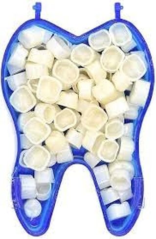 Dental Teeth Molar Crown Cap Temporary-50PC in Kuwait