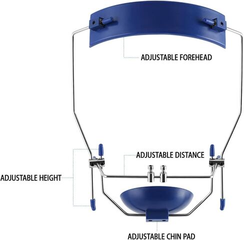 Orthodontic Head Cap,Orthodontic High Pull Headgear Strap with External Bow, Fully Adjustable External Jaw Traction Device Face Bow Reverse Pull Dental Face Appliance Headgea in Kuwait