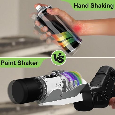 Ergonomic Electric Paint Shaker Tool Reduces Arm Fatigue Perfect for Reciprocating Prolonged Use Crafting Reciprocating Paint Mixer in Kuwait
