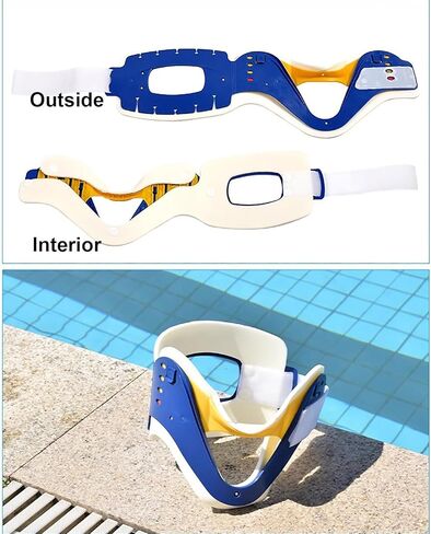 Orange Emergency Rescue Spine Board,EMT Transfer Backboard,Water Floating Spine Board with Head Holder,Neck Brace,Harness,for Emergency Medicine,Outdoor Rescue in Kuwait
