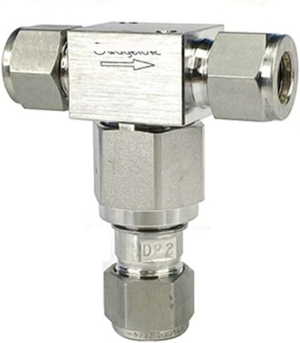 مرشح الجسيمات من النوع Tee، SS-8TF-F7-140 1/2 بوصة، فتحة تجاوز OD للأنبوب 1/2 بوصة، حجم الفتحة 140 ميكرون in Kuwait