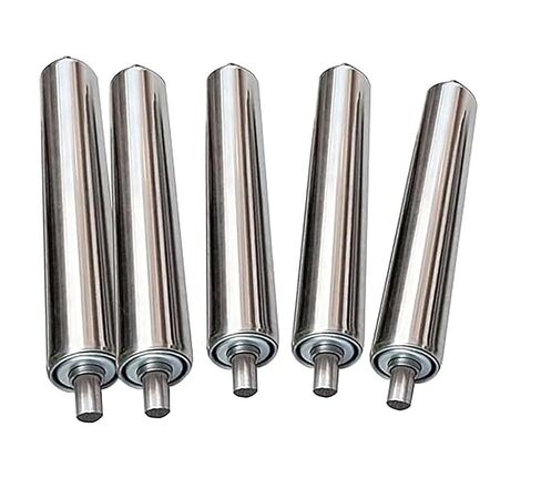 5pcs Stainless Steel Conveyor Rollers - 20-90cm Length, Replacement Tubes for Industrial Woodworking & DIY use(Dia50mmxL500MM) in Kuwait