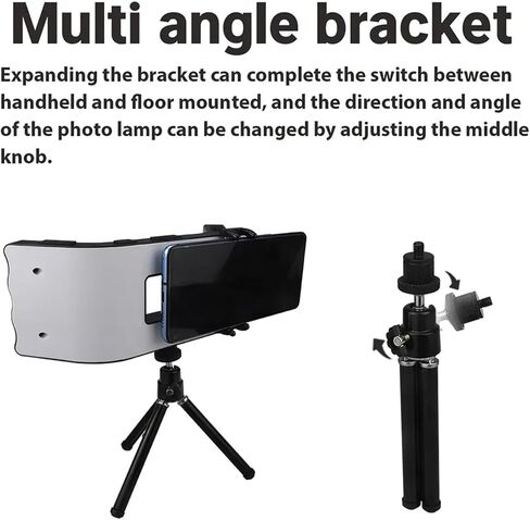 Mobile Dental Photography Light, Dentistry LED Oral Filling Light, Dental Photography Equipment, Dental Photography Aid, 6000-6500K Adjustable, for Home Salon in Kuwait
