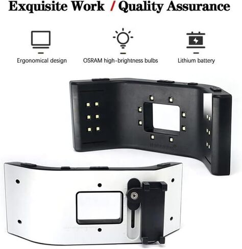 Mobile Dental Photography Light, Dentistry LED Oral Filling Light, Dental Photography Equipment, Dental Photography Aid, 6000-6500K Adjustable, for Home Salon in Kuwait