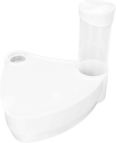 3-in-1 Chair Accessory: Cup Storage Holder with Disposable Cup, Tissue Box, and Thickened Scaler Tray Parts, Stable and Scratch-Resistant, for 1.8-in Chair Column in Kuwait