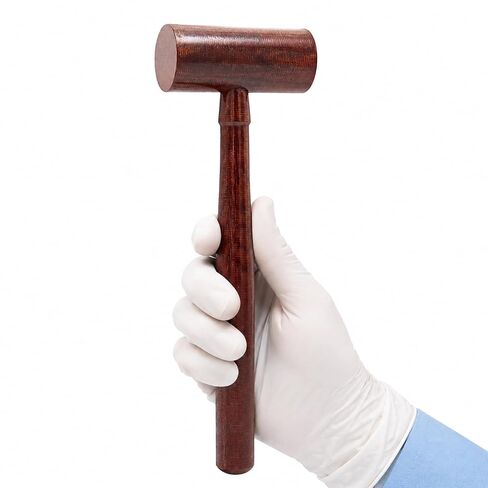 Stellmacher All Fiber Mallet 14oz (397g) – Surgical Mallet with 80 x 60mm Fiber Head, Lightweight Impact Instrument for Orthopedic, Dental, Veterinary, Laboratory and Training Applications (24 cm) in Kuwait