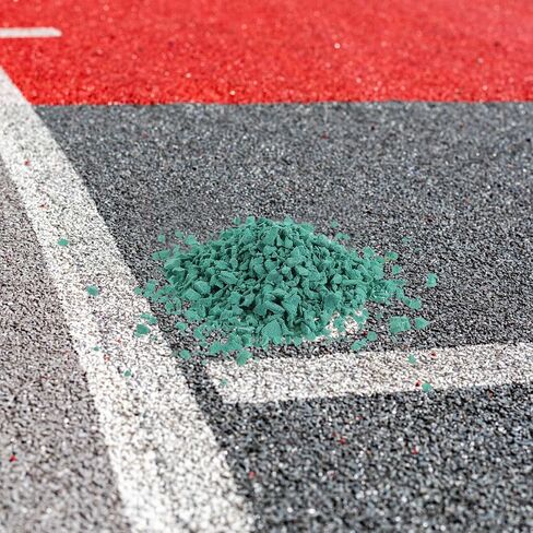 Synthetic Turf Rubber Crumb Infill 1kg, Improve Durability Performance for Sport Field Landscape Fringe Artificial Turf Applications in Kuwait