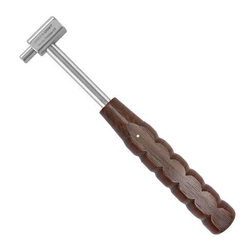 Stellmacher Narrow Tip Mallet 7mm Head (170 g) – Orthopedic Surgical Instrument, Stainless Steel Shaft with Wooden Handle, Bone Impactor Hammer for Precise Seating and Controlled Strikes (20 cm) in Kuwait