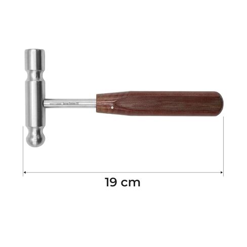 Stellmacher Cloward Surgical Mallet – Orthopedic Bone Hammer, Ergonomic Fiber Handle, Premium Stainless Steel Bone Impact Instrument for Surgical & Clinical Procedure Use (19cm Length / 20mm Head Dia) in Kuwait