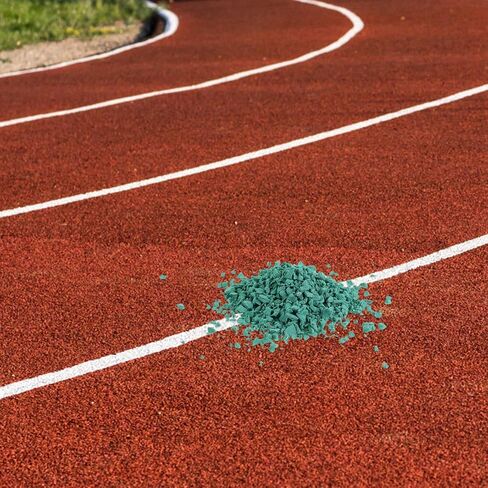 Synthetic Turf Rubber Crumb Infill 1kg, Improve Durability Performance for Sport Field Landscape Fringe Artificial Turf Applications in Kuwait