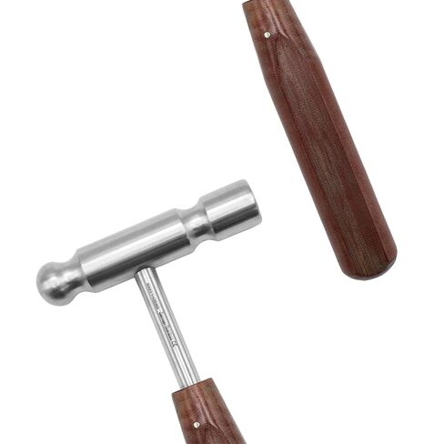 Stellmacher Cloward Surgical Mallet – Orthopedic Bone Hammer, Ergonomic Fiber Handle, Premium Stainless Steel Bone Impact Instrument for Surgical & Clinical Procedure Use (19cm Length / 20mm Head Dia) in Kuwait