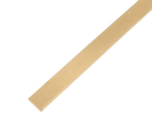 1pcs Brass Flat Bar - 2mm Thick, 500mm Length, Versatile Solid Plate for Crafts and Electronics(20mm) in Kuwait