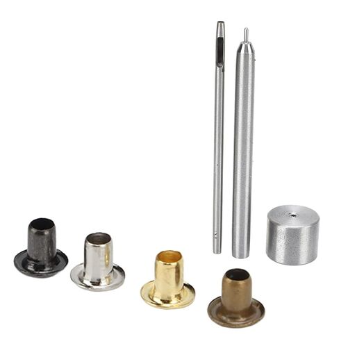 800PCS 2mm Plated Copper Grommet Kit for Leather Craft Shoes Repair | Anti-Deformation, Easy Hammer Install, with Storage Box, Reinforce & Decorate, for Shoes Belts Bags Apparel Leather Craft DIY in Kuwait
