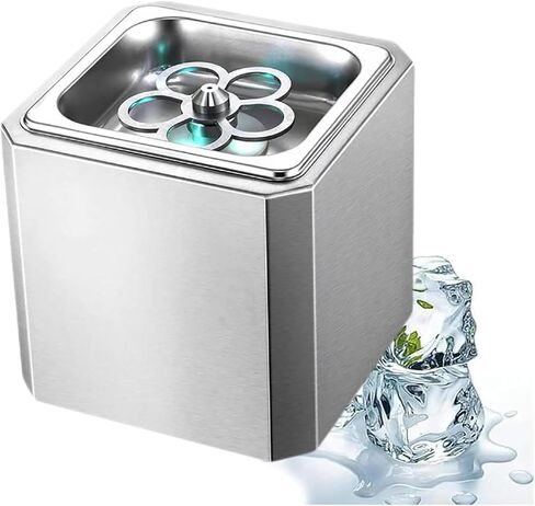 Mini CO2 Instant Glass Chiller,Stainless Steel Cup Freezer A | Press-Start Design for Fast Frosted Glassware,For Cocktails,Beer,Wine and All Mixed Drinks for Commercial Bar Use in Kuwait