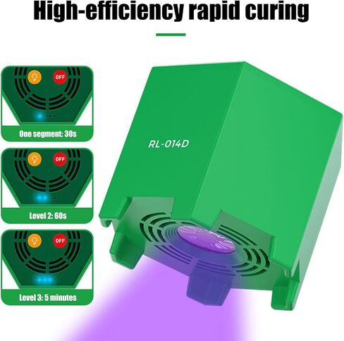 Professional Curing Lamp with Adjustable Cooling Fan Speed and 800mAh Battery for Motherboards Repairs Curing Lamp in Kuwait