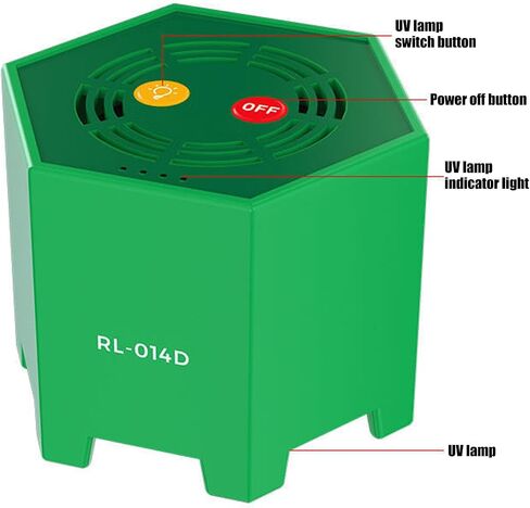 Professional Curing Lamp with Adjustable Cooling Fan Speed and 800mAh Battery for Motherboards Repairs Curing Lamp in Kuwait