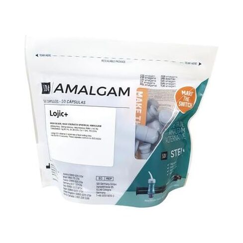 SDI 4202202 Lojic+ Amalgam Capsules 2-Spill Fast Set 50/Pk 600mg in Kuwait