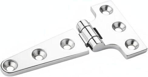 T-Hinges 316 Stainless Steel for Marine Boat Hatches Deck Boxes RV Storage Doors Heavy Duty Hardware with Screws (1 PC) in Kuwait