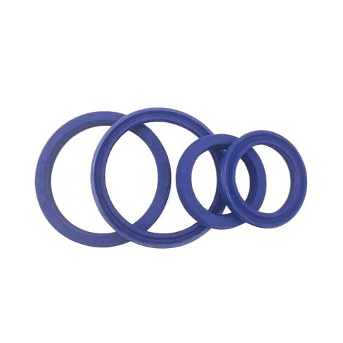 Blue PU UN Oil Seal ID 80~145mm OD 100~175mm Anti Leak for Hydraulic Systems Long Service Life Excellent Sealing(90x110x9mm x5pcs) in Kuwait