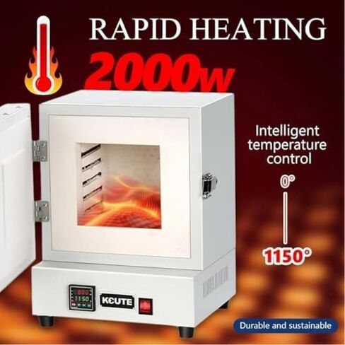 High-Precision Electric Muffle Furnace for Dentistry, Jewelry & Ceramics - Even Heat Distribution for Optimal Results in Kuwait