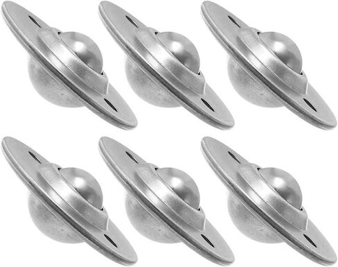 6pcs Conveyor Roller 5/8-inch Bearing Steel Ball Flange Transfer Unit in Kuwait