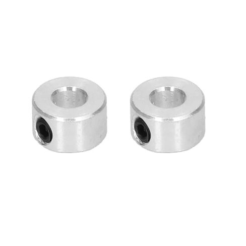 Solid Shaft Collars 20-Pack 6mm Steel Shaft Collars, High-Strength Setscrew Type for Robotics in Kuwait