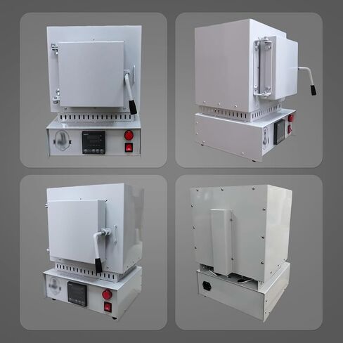1500w High-Temperature Dental Wax Burnout Furnace, 1000℃ Mini Muffle Oven for Lab Use, Efficient Dental Casting Equipment in Kuwait