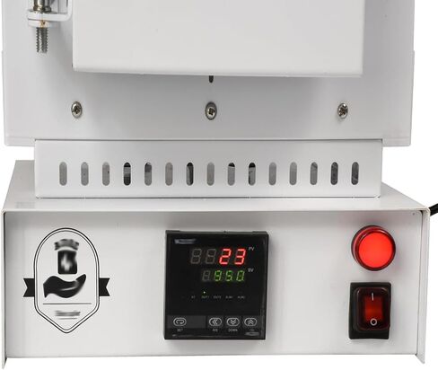 1500w High-Temperature Dental Wax Burnout Furnace, 1000℃ Mini Muffle Oven for Lab Use, Efficient Dental Casting Equipment in Kuwait
