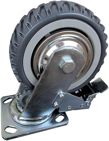 Heavy Universal Wheel 4 5 Inch Polyurethane Wear-Resistant Silent Anti-Skid Trolley Wheels Furniture Casters in Kuwait