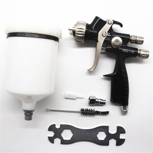 T70 Air Spray With1.3mm Stainless Steel Nozzle/Water-Based Paint/Varnish Paint Sprayer/Paint Spray/Air Tools(White Part) in Kuwait