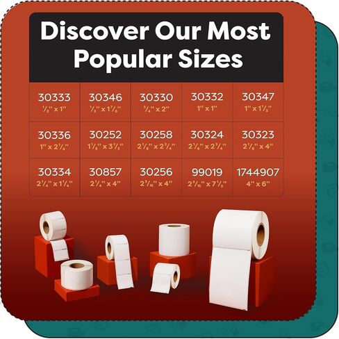 لاصقات إيجيس - ملصقات شحن 4 × 6، ملصقات حرارية مباشرة، DYMO 4XL 1744907، ملصقات عنوان الإرجاع للبريد، العبوات - متوافقة مع طابعات الحمار الوحشي ورولو - (عدد 6600، 30 لفة، وليس 5XL) in Kuwait
