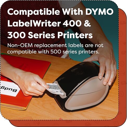 Aegis Adhesives- 4x6 Shipping Labels, Direct Thermal Labels, DYMO 4XL 1744907, Return Address Labels for Mailing, Packages - Compatible with Zebra, Rollo Printers - (3300 Count, 15 Rolls, Not 5XL) in Kuwait