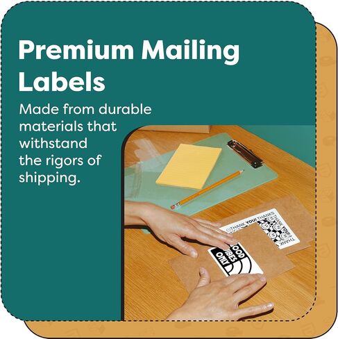Aegis Adhesives- 4x6 Shipping Labels, Direct Thermal Labels, DYMO 4XL 1744907, Return Address Labels for Mailing, Packages - Compatible with Zebra, Rollo Printers - (3300 Count, 15 Rolls, Not 5XL) in Kuwait