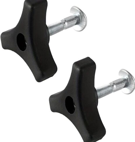 Tri Handle Knob with Screws and Nuts Compatible with Outdoor Garden Tools Strength Wear Resistant Universal Replacement in Kuwait