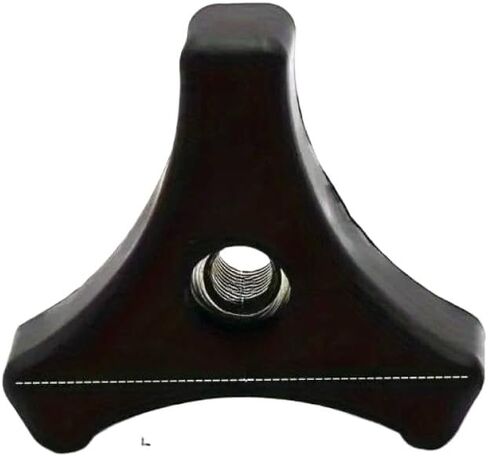 Tri Handle Knob with Screws and Nuts Compatible with Outdoor Garden Tools Strength Wear Resistant Universal Replacement in Kuwait