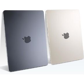Batianda Matte Ultra-Thin M3 MacBook Air 13.6 inch Case 2022 2023 2024 Release Model A2681 A3113 Durable Fingerprint-Resistant, Precision Fit, with TPU Keyboard Cover and OTG Adapter, Translucent