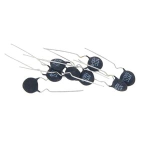 20Pcs Thermistors, NTC Thermistor Resistors 10D-9 0A 10 Ohm Inrush Current Limiter Temperature Sensors,（Aicosineg）