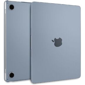 Batianda Matte Ultra-Thin M3 MacBook Air 13.6 inch Case 2022 2023 2024 Release Model A2681 A3113 Durable Fingerprint-Resistant, Precision Fit, with TPU Keyboard Cover and OTG Adapter, Translucent in Kuwait