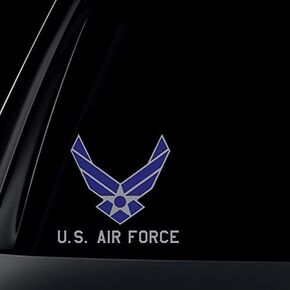 World Design U.S. Air Force Car Decal/Sticker