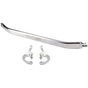 Qiilu Front Upper Strut Bar, Front Upper Tower Brace Strut Bar Silver for Honda Civic EG EK 92-00 Del Sol 93-97 Integra DC2 94-02