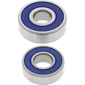 All Balls Racing 25-1197 Rear Wheel Bearing Kit Compatible with/Replacement for Suzuki DR 100 1983-1990, DR 125 1982-1988