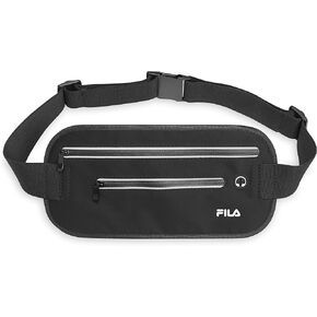 FILA Accessories Waist Pack - Running Belt Fanny Pack | Onward Adjustable Sports Pouch Phone Holder for Women & Men | Running, Walking, Cycling, Exercise & Fitness