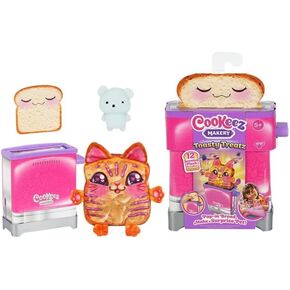 INCREDITOYZ Cookeez Makery Toasty Treatz Mini Squishy Friendz Bundled Set