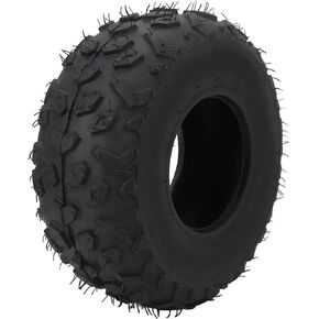 Bediffer 145/70‑6 Tubeless Tire, 24PSI Front Rear for Baja Blitz Dirt Bug Doodle Bug Motovox MBX10 ATV Quad 6in Rim (Front or Rear Wheel), ATV/UTV Spare Parts