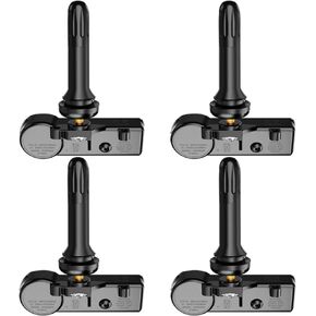 ROADFAR 315MHz Programmed Tire Pressure Monitoring System Sensor (TPMS) Fits for Ford for Lincoln for Mercury Set of 4 9L3Z-1A189-A DE8T-1A180-AA